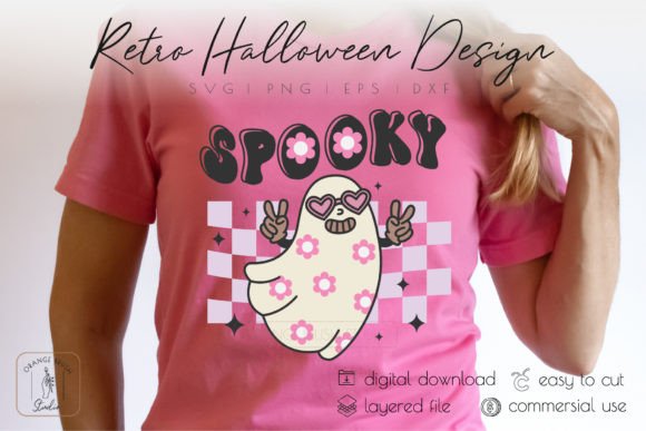 Retro Halloween Ghost SVG: A Designer’s Review