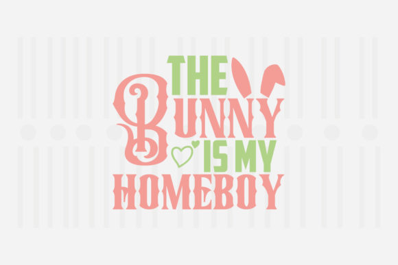 Review: The Bunny is My Homeboy Easter SVG for Embroidery