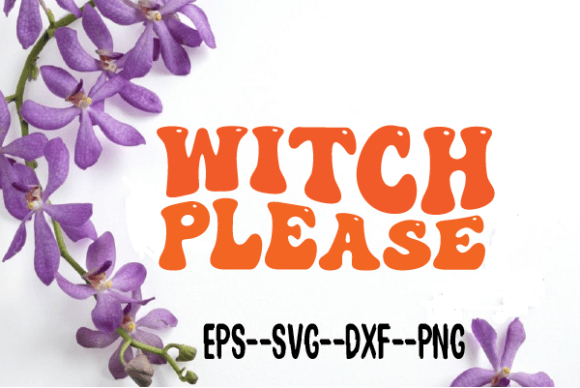 Review: Witch Please Retro Wavy SVG for Embroidery