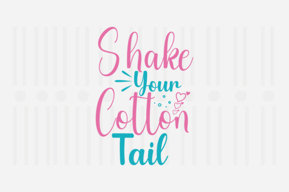 Reviewing Shake Your Cotton Tail Easter SVG for Stitching