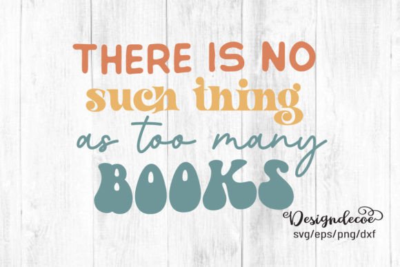 Reviewing the Book Lover Quote Retro Typography SVG