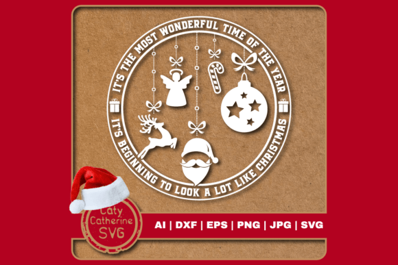 Reviewing the Christmas Quote Badge Logo SVG