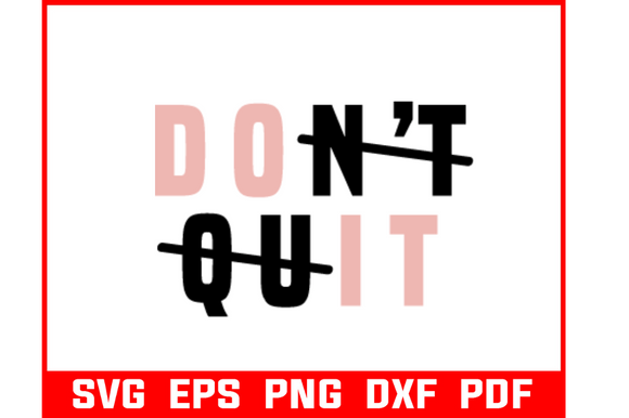 Reviewing the Don't Quit SVG Bundle for Embroidery